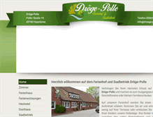 Tablet Screenshot of droege-polle.de